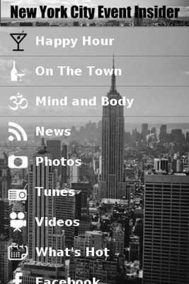 Emulate Android APK NYC Event Insider
