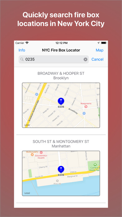 Emulate iPhone app NYCFireBox using MyAndroid Emulate iPhone app NYCFireBox using MyAndroid