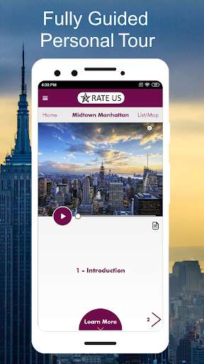 Run android online APK NYC Manhattan Audio Tour Guide from MyAndroid or emulate NYC Manhattan Audio Tour Guide using MyAndroid
