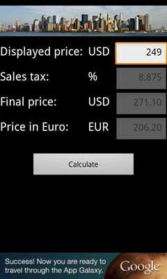 Emulate Android APK NYC Sales Tax Calculator FREE Emulate Android APK NYC Sales Tax Calculator FREE