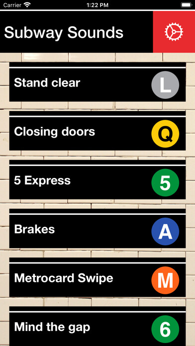 Emulate iPhone app NYC Subway Sounds using MyAndroid Emulate iPhone app NYC Subway Sounds using MyAndroid