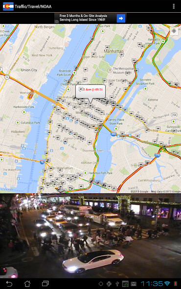 Run android online APK NYC Traffic Cameras from MyAndroid or emulate NYC Traffic Cameras using MyAndroid