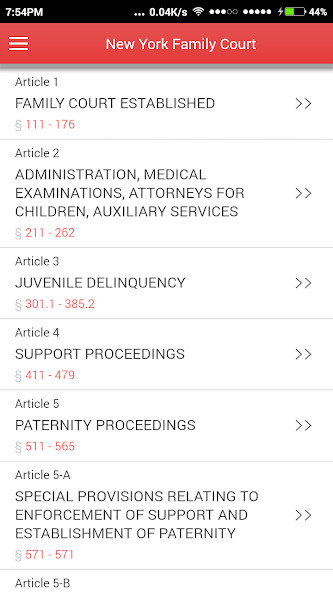 Run android online APK NY Family Court from MyAndroid or emulate NY Family Court using MyAndroid