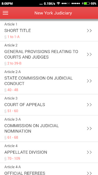 Run android online APK NY Judiciary from MyAndroid or emulate NY Judiciary using MyAndroid