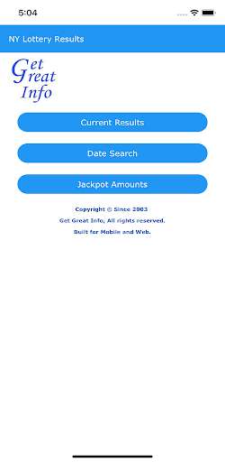 Run android online APK NY Lite Lottery from MyAndroid or emulate NY Lite Lottery using MyAndroid