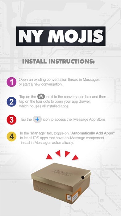 Emulate iPhone app NY Mojis using MyAndroid Emulate iPhone app NY Mojis using MyAndroid