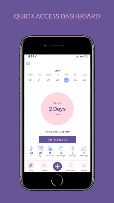 Emulate iPhone app Nyra - Period, Fertility App using MyAndroid Emulate iPhone app Nyra - Period, Fertility App using MyAndroid