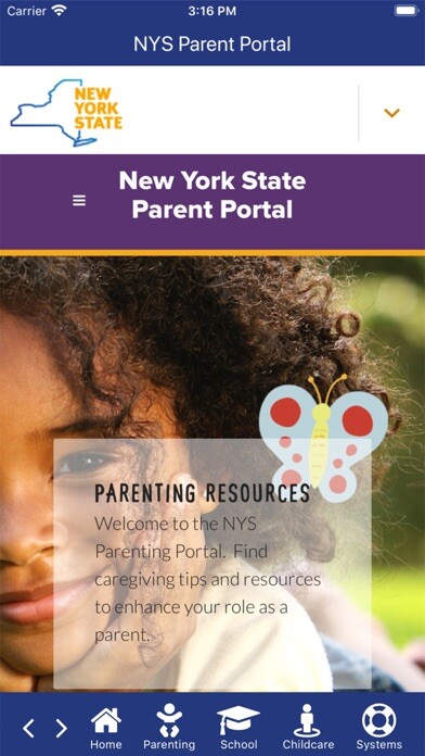 Emulate iPhone app NYS Parent Portal using MyAndroid