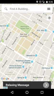 Emulate Android APK NYU Maps