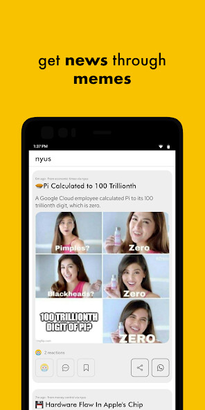 Run android online APK Nyus - get news through memes from MyAndroid or emulate Nyus - get news through memes using MyAndroid