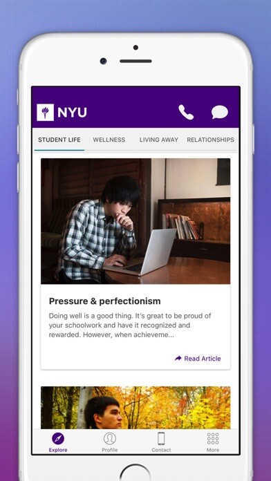 Emulate iPhone app NYU Wellness Exchange using MyAndroid Emulate iPhone app NYU Wellness Exchange using MyAndroid