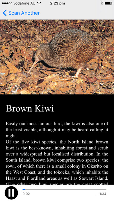 Emulate iPhone app NZ Bird Calls using MyAndroid Emulate iPhone app NZ Bird Calls using MyAndroid