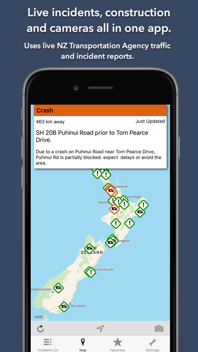 Emulate iPhone app NZ Roads Traffic & Cameras using MyAndroid Emulate iPhone app NZ Roads Traffic & Cameras using MyAndroid