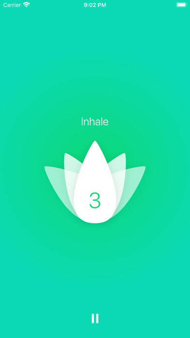 Emulate iPhone app O2 - Breathing exercises using MyAndroid Emulate iPhone app O2 - Breathing exercises using MyAndroid