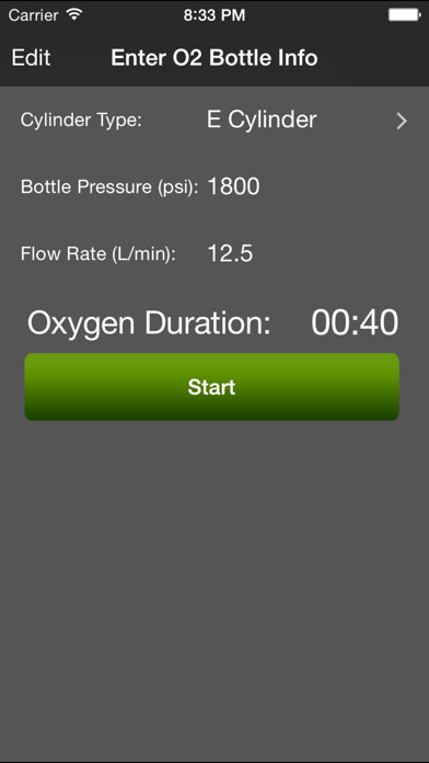 Emulate iPhone app O2 Duration using MyAndroid