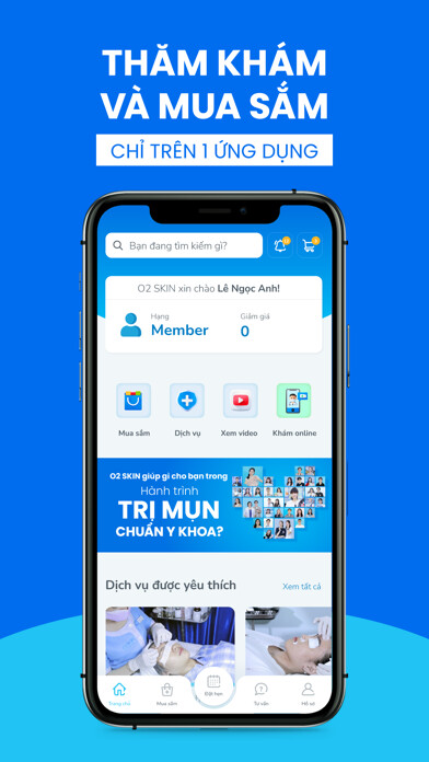 Run android online APK O2 SKIN - Trị mụn chuẩn y khoa from MyAndroid or emulate O2 SKIN - Trị mụn chuẩn y khoa using MyAndroid