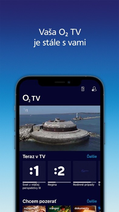 Emulate iPhone app O2 TV SK using MyAndroid