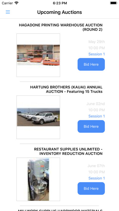Emulate iPhone app Oahu Auctions using MyAndroid Emulate iPhone app Oahu Auctions using MyAndroid