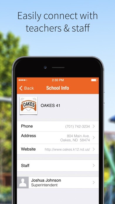 Emulate iPhone app Oakes Public Schools using MyAndroid Emulate iPhone app Oakes Public Schools using MyAndroid
