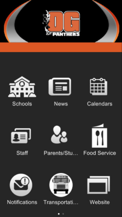 Emulate iPhone app Oak Grove R-VI School District using MyAndroid
