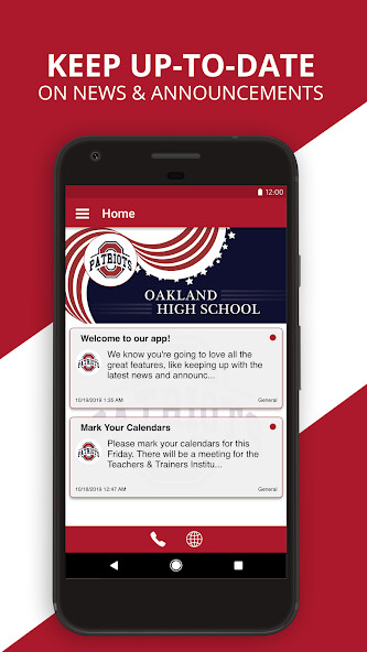 Emulate Android APK Oakland High School Patriots Emulate Android APK Oakland High School Patriots