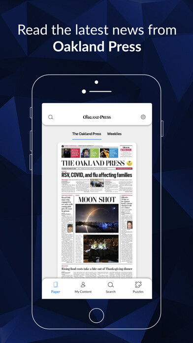 Emulate iPhone app Oakland Press eEdition using MyAndroid Emulate iPhone app Oakland Press eEdition using MyAndroid