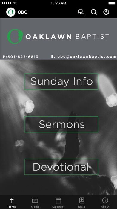 Emulate iPhone app Oaklawn Baptist Church using MyAndroid Emulate iPhone app Oaklawn Baptist Church using MyAndroid