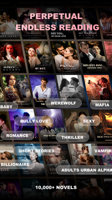 Emulate iPhone app OakNovel - Massive stories using MyAndroid