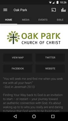 Emulate Android APK Oak Park