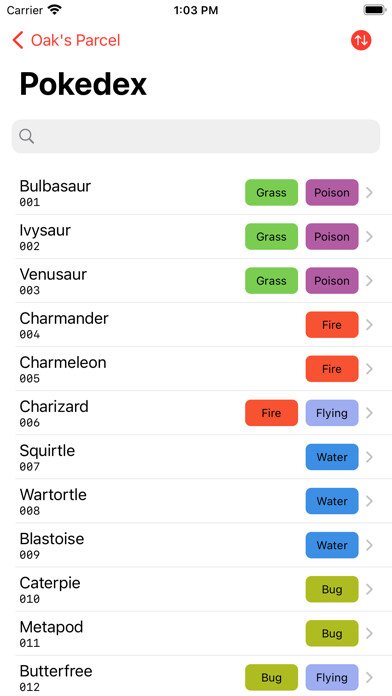 Emulate iPhone app Oak’s Parcel using MyAndroid