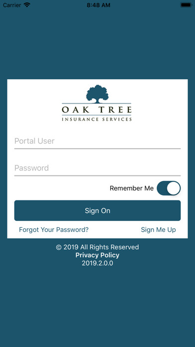 Emulate iPhone app Oak Tree Insurance App using MyAndroid Emulate iPhone app Oak Tree Insurance App using MyAndroid