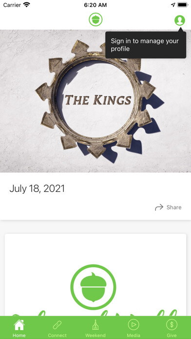 Emulate iPhone app Oakwood Church MI using MyAndroid Emulate iPhone app Oakwood Church MI using MyAndroid