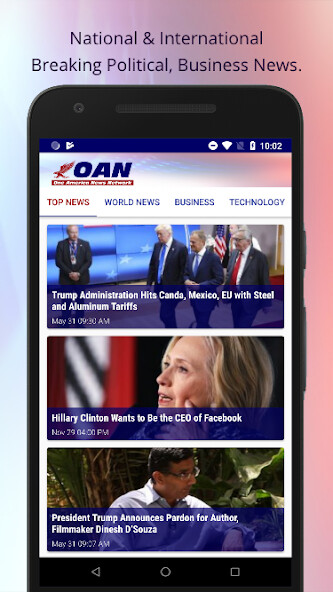 Run android online APK OAN: Live Breaking News from MyAndroid or emulate OAN: Live Breaking News using MyAndroid Run android online APK OAN: Live Breaking News from MyAndroid or emulate OAN: Live Breaking News using MyAndroid