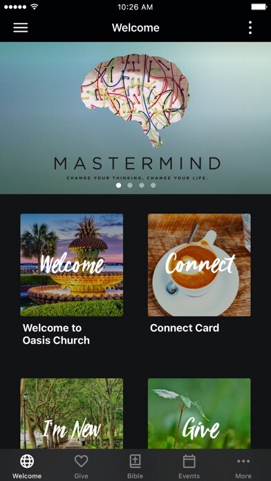 Emulate iPhone app Oasis Church SC using MyAndroid Emulate iPhone app Oasis Church SC using MyAndroid