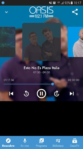 Run android online APK OASIS FM from MyAndroid or emulate OASIS FM using MyAndroid
