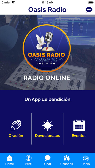 Emulate iPhone app Oasis Radio using MyAndroid Emulate iPhone app Oasis Radio using MyAndroid