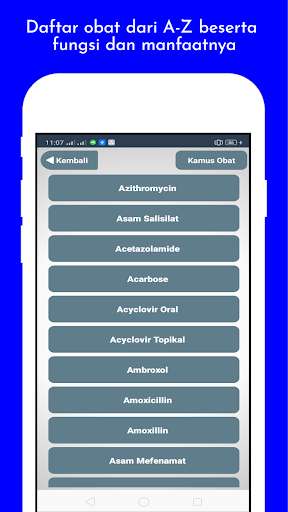 Run android online APK Obat dan Manfaatnya - Kamus Obat Lengkap Offline from MyAndroid or emulate Obat dan Manfaatnya - Kamus Obat Lengkap Offline using MyAndroid