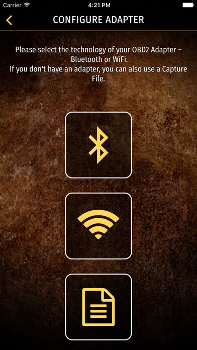 Emulate iPhone app OBD2 Expert using MyAndroid