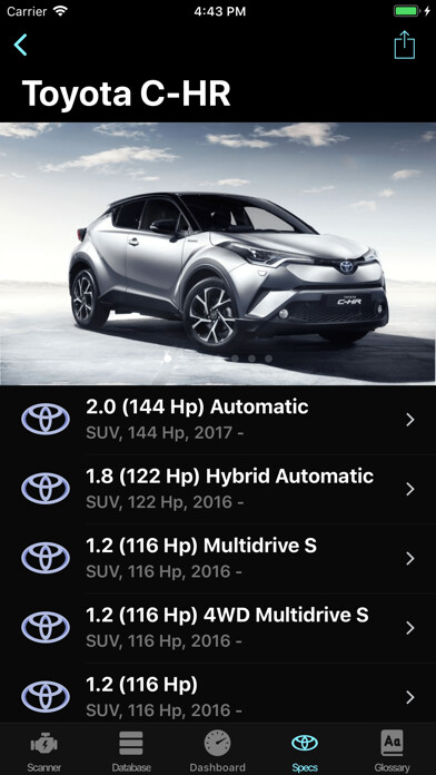 Emulate iPhone app OBD for Toyota using MyAndroid Emulate iPhone app OBD for Toyota using MyAndroid