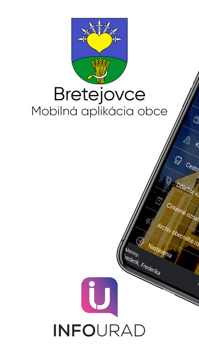 Emulate iPhone app Obec Bretejovce using MyAndroid Emulate iPhone app Obec Bretejovce using MyAndroid