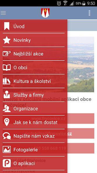 Run android online APK Obec Fryčovice from MyAndroid or emulate Obec Fryčovice using MyAndroid