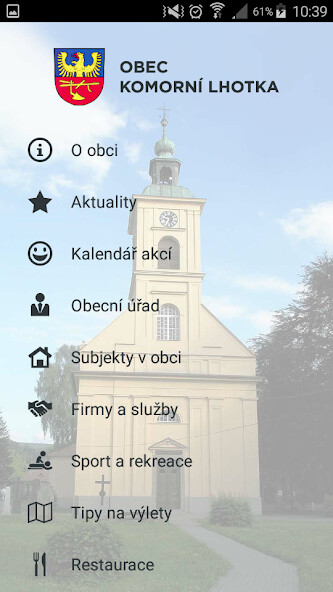 Run android online APK Obec Komorní Lhotka from MyAndroid or emulate Obec Komorní Lhotka using MyAndroid