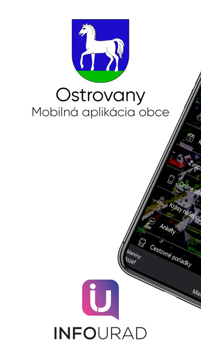 Emulate iPhone app Obec Ostrovany using MyAndroid Emulate iPhone app Obec Ostrovany using MyAndroid