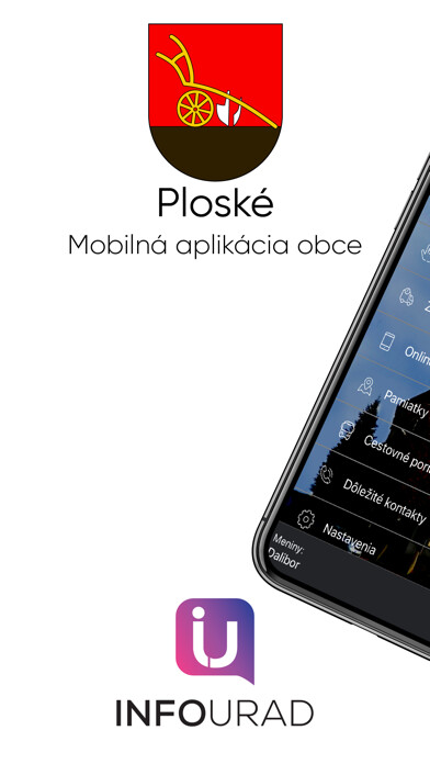 Emulate iPhone app Obec Ploské using MyAndroid Emulate iPhone app Obec Ploské using MyAndroid