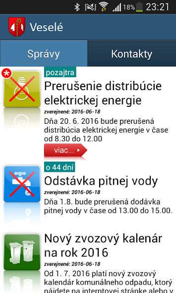 Run android online APK obec Veselé from MyAndroid or emulate obec Veselé using MyAndroid