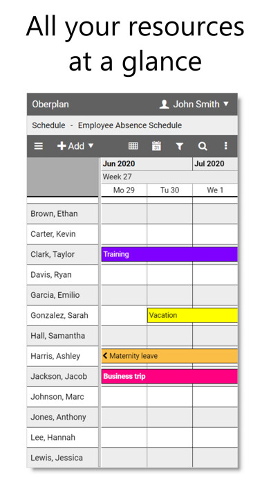 Emulate iPhone app Oberplan - Resource Planner using MyAndroid Emulate iPhone app Oberplan - Resource Planner using MyAndroid