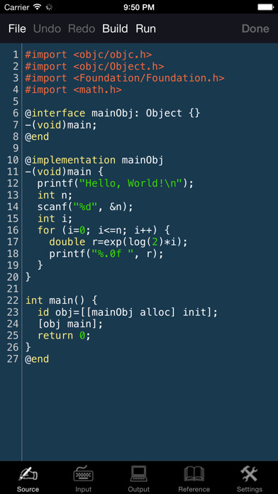 Emulate iPhone app Obj-C Programming Language using MyAndroid