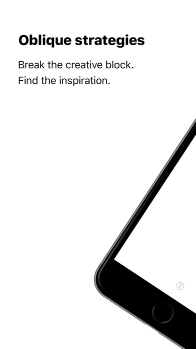 Emulate iPhone app Oblique-Strategies using MyAndroid Emulate iPhone app Oblique-Strategies using MyAndroid