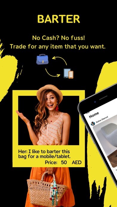 Emulate iPhone app obodo: Barter, Buy & Sell using MyAndroid