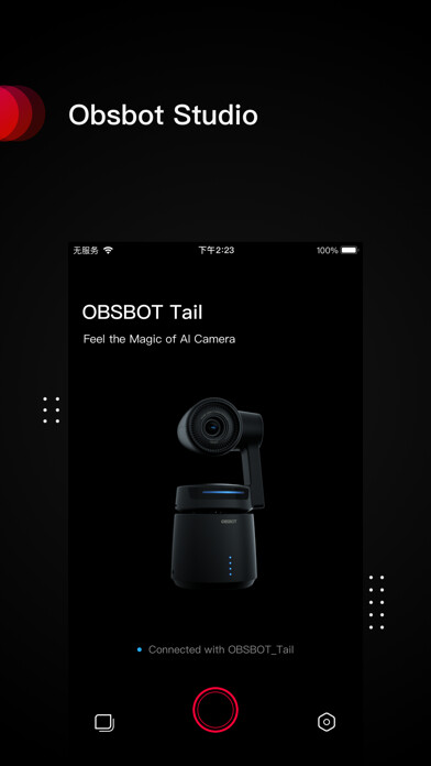 Emulate iPhone app Obsbot Studio using MyAndroid
